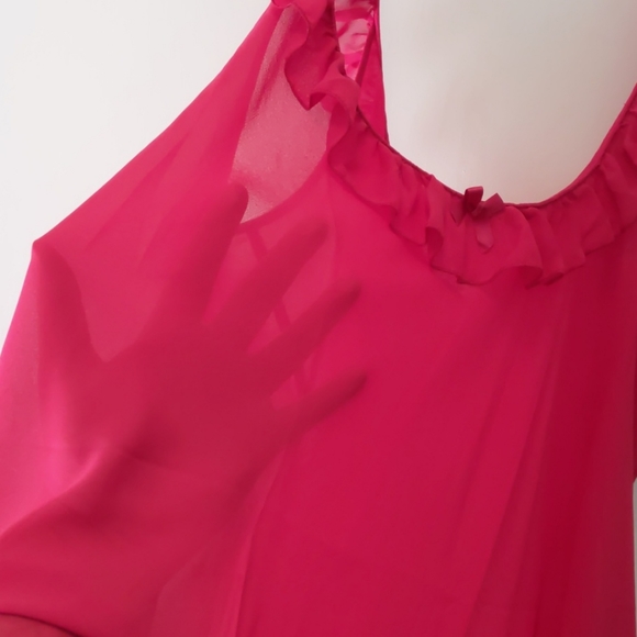 Hips & Curves Sheer Babydoll - 4X - Picture 2 of 3